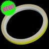 Fluorescent adhesive strips in 3 colors, width 7 mm x 6 m