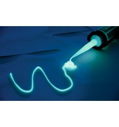Silicone fosforescente fotoluminescente che si illumina al buio