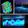 Fluorescent phosphorescent glow in the dark plastic stones