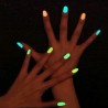 Polvere fluorescente luminescente che si illumina al buio per nail art manicure decorazione