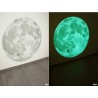 Luna adesiva fluorescente fosforescente in 3 dimensioni che si illumina al buio