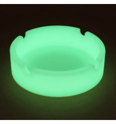 Posacenere fluorescente fosforescente in silicone che si illumina al buio